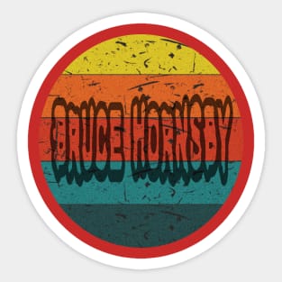 retro Bruce Hornsby Sticker